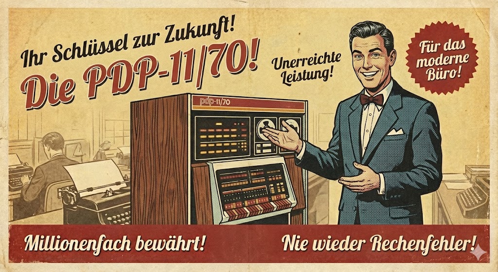 PDP-11 in der Tasche