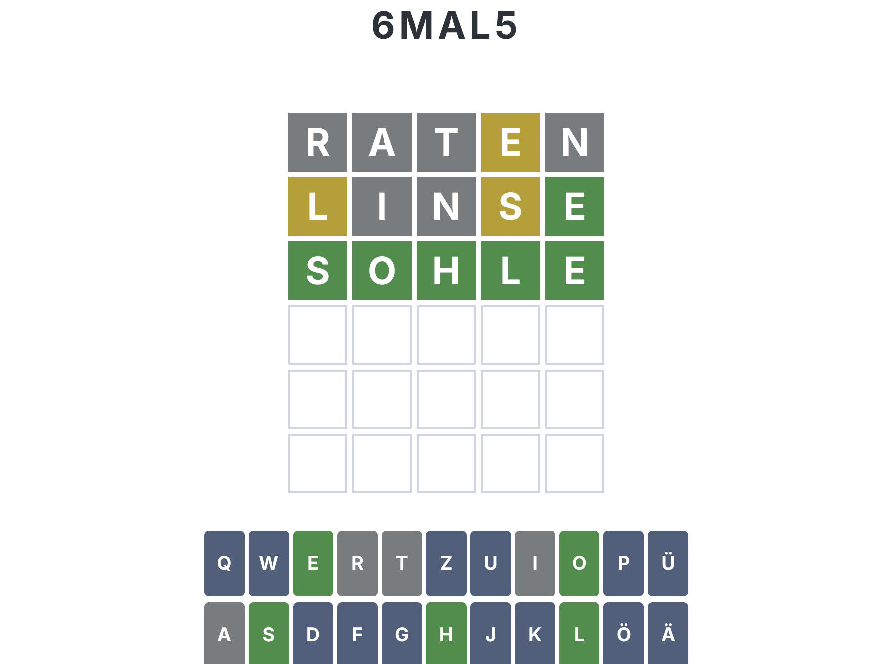 6 mal 5