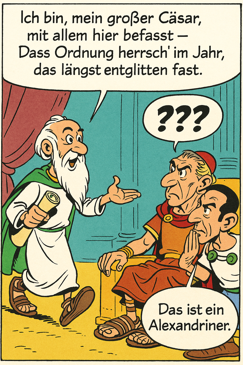 Caesar und der Alexandinrer