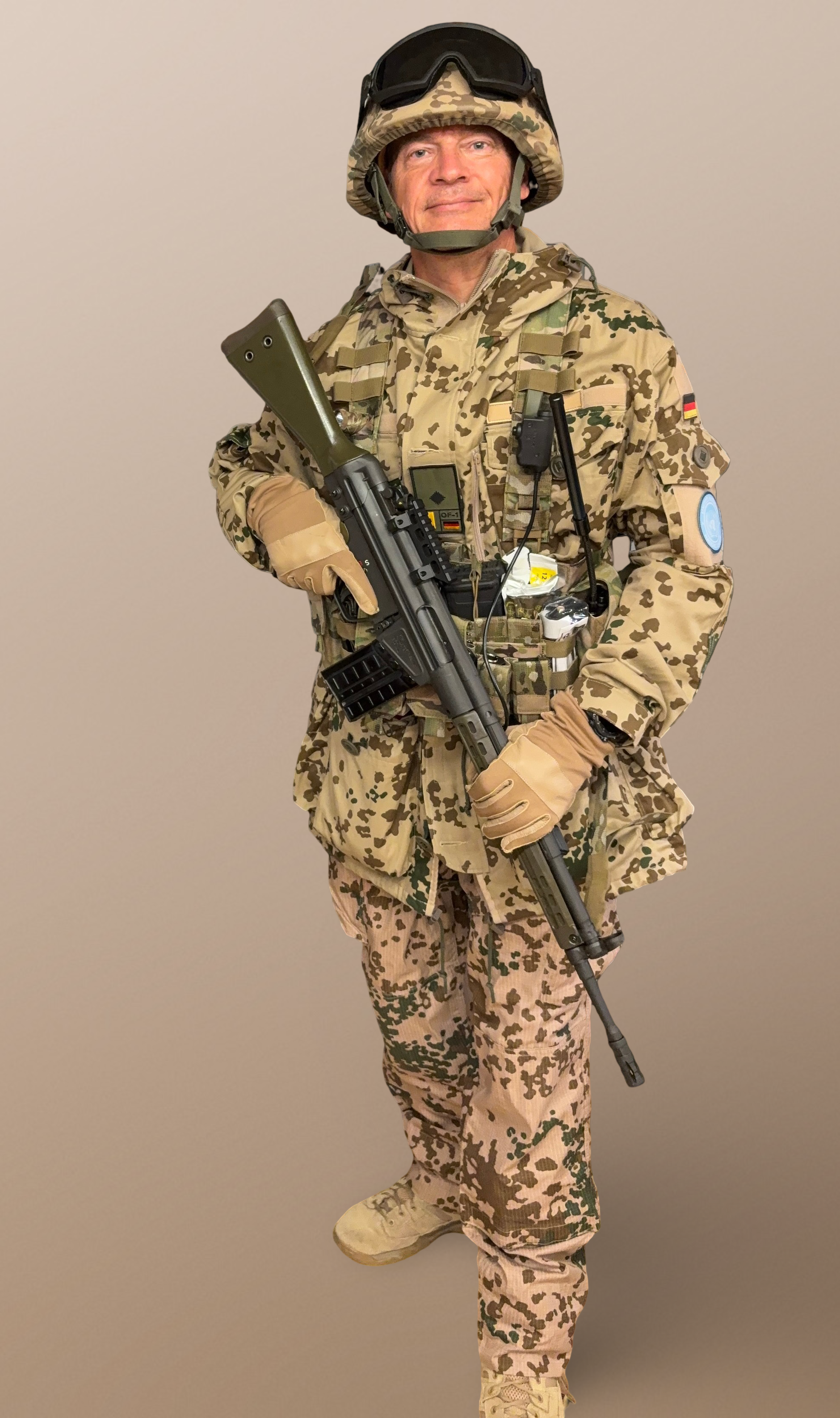 Karsten in der Wüste